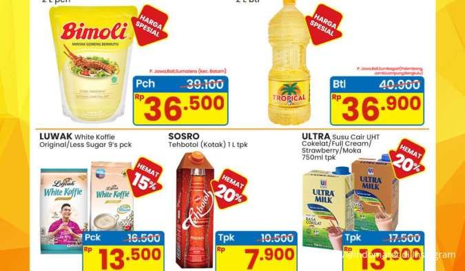 Promo JSM Indomaret Awal Agustus 2025, Minyak Goreng & Susu UHT Harga Spesial
