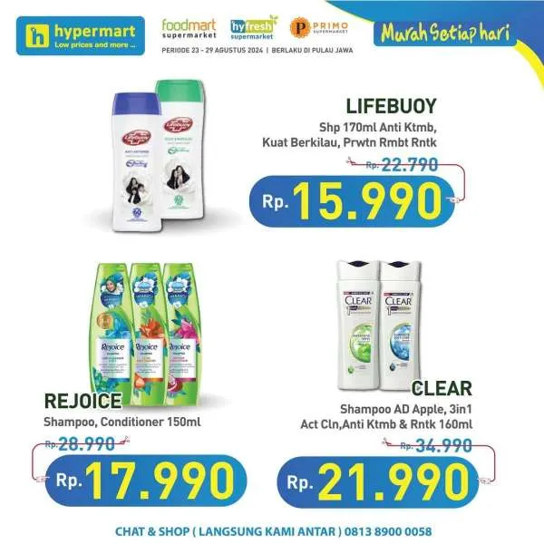 Promo JSM Hypermart Hyper Diskon Weekend Periode 23-26 Agustus 2024