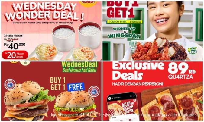 Daftar Promo Kuliner Tiap Rabu Periode Agustus 2025, A&W sampai HokBen Super Hemat