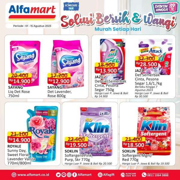 Katalog Promo Alfamart Terbaru 1-15 Agustus 2023