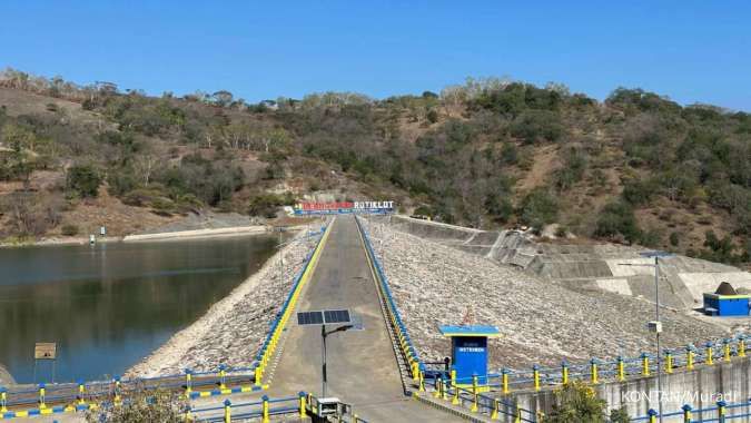 Lahan Pertanian Berharap Kucuran Air Bendungan