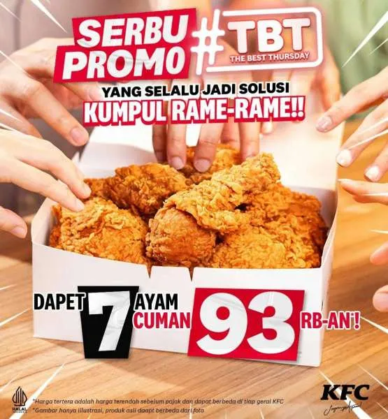 Promo KFC The Best Thursday