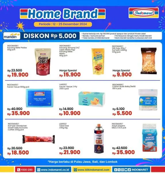 Promo Indomaret Super Hemat Periode 12-25 Desember 2024