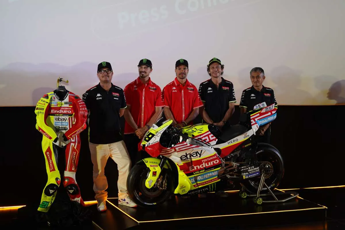 Pertamina Enduro VR46 Racing Team Luncurkan Livery Khusus Indonesia di GP Mandalika