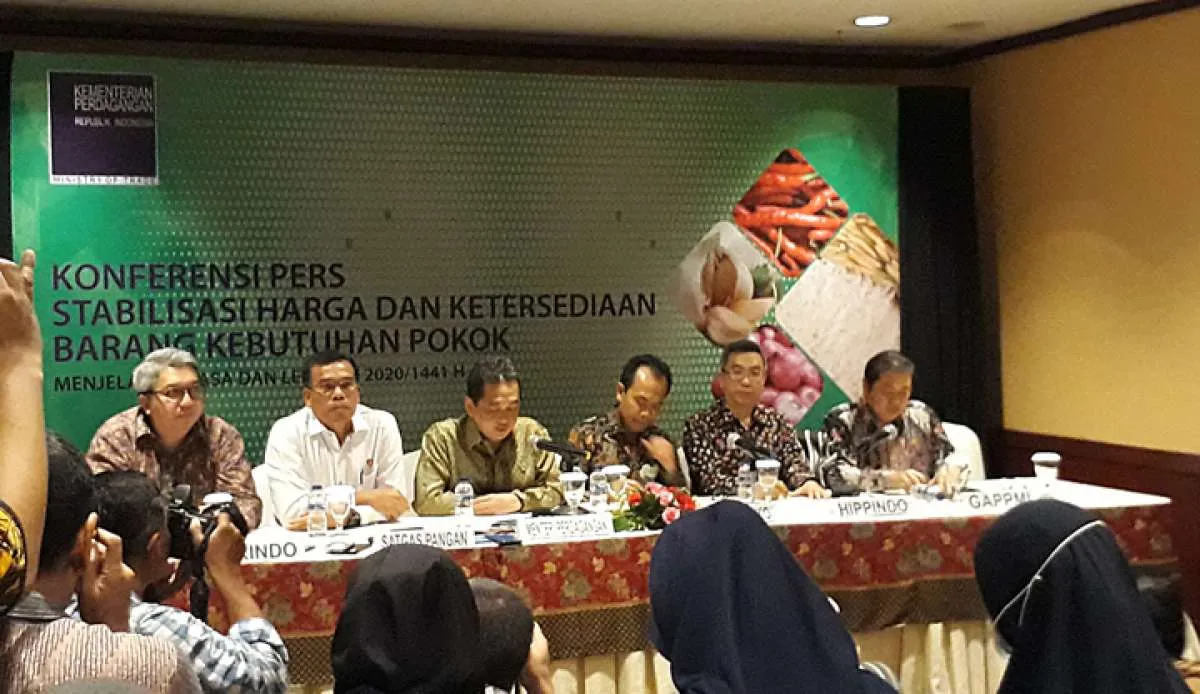 Menteri Perdagangan jamin pasokan bahan pokok aman sampai bulan Mei nanti