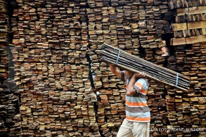 Produksi kayu bulat ditargetkan naik 10% pada 2018