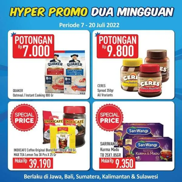 Promo Hypermart Dua Mingguan Periode 7-20 Juli 2022