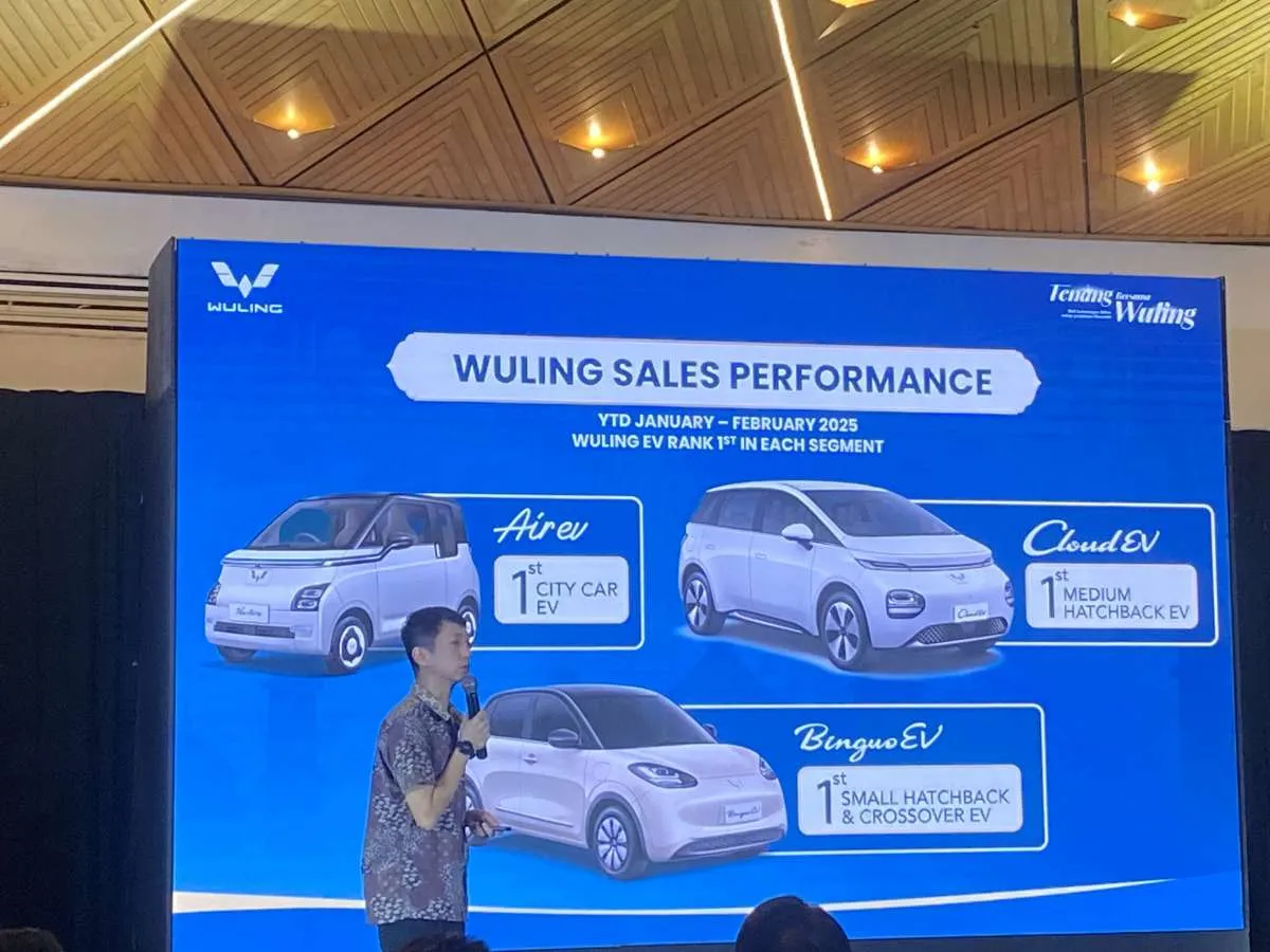 Penjualan Wuling Capai1.935 Unit dengan Pangsa Pasar Naik 1,1% pada Februari 2025