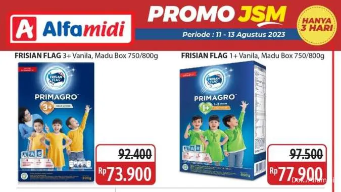 Katalog Promo JSM Alfamidi Hanya 3 Hari Periode 11-13 Agustus 2023, Cek di Sini!