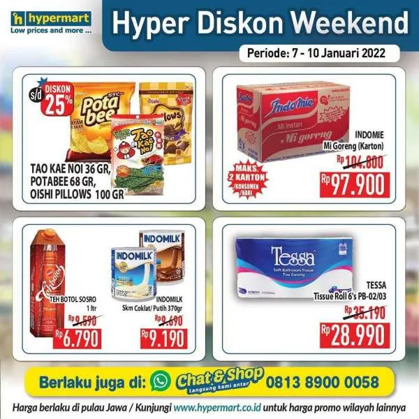 Promo Hypermart 7-10 Januari 2022