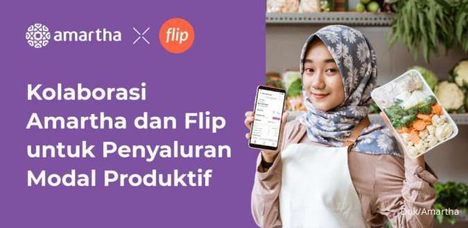 Kolaborasi Amartha dan Flip Dorong Akses Pendana Retail guna Salurkan Modal Produktif