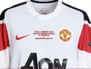 Pernik kaus MU untuk final Liga Champion 2011 ternyata buatan Indonesia 