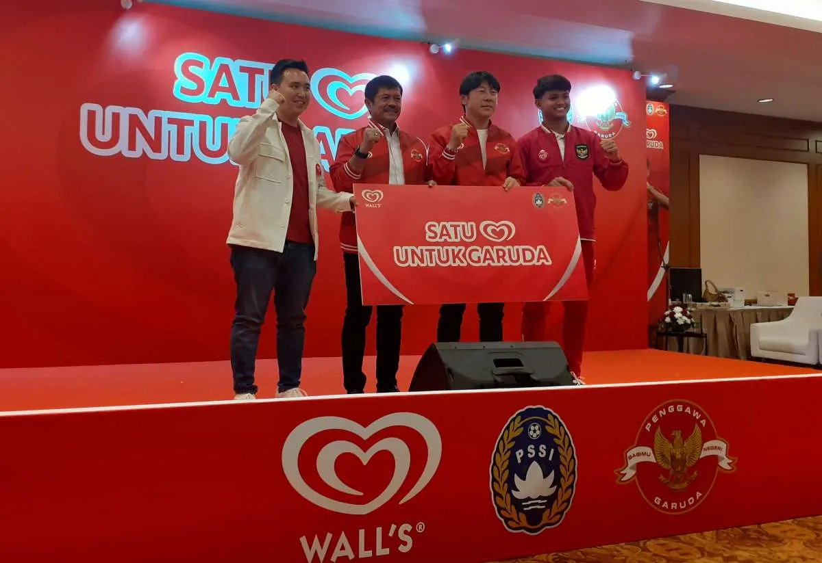 Wall’s Ice Cream Resmi Menjadi Official Partner PSSI