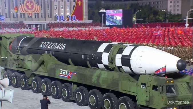 Rudal balistik antarbenua Korea Utara 