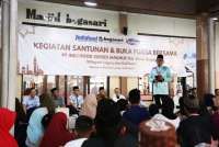 Jelang Lebaran, Bogasari Berbagi 1.500 Paket Sembako dan Santunan 