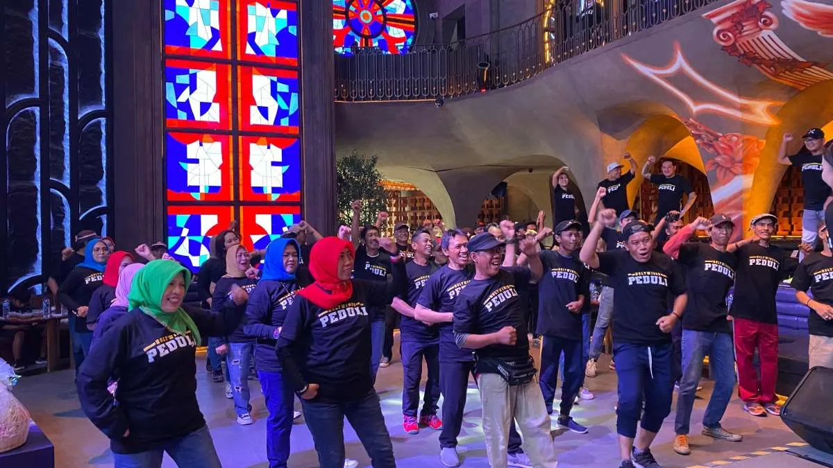 Holywings Peduli Gelar Senam Sehat di Ambyar Superclub, Dorong Masyarakat Hidup Sehat