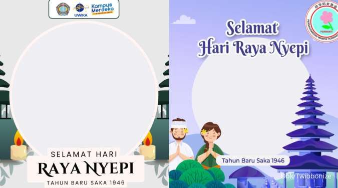 45 Twibbon Nyepi 2024 Tahun Baru Saka 1946, Yuk Pakai Bingkai Fotonya 