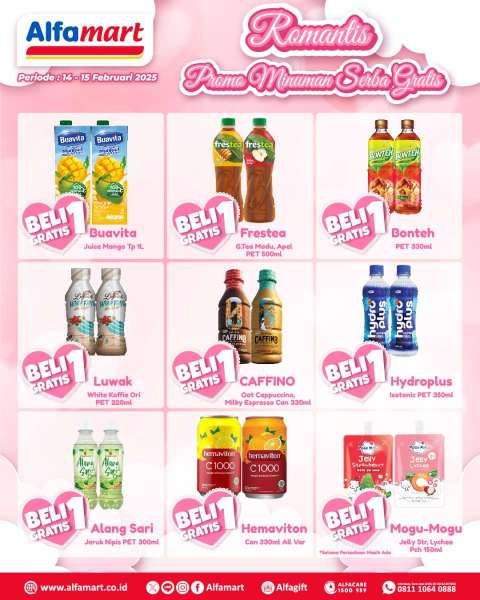 Promo Valentine di Alfamart 14-15 Februari 2025