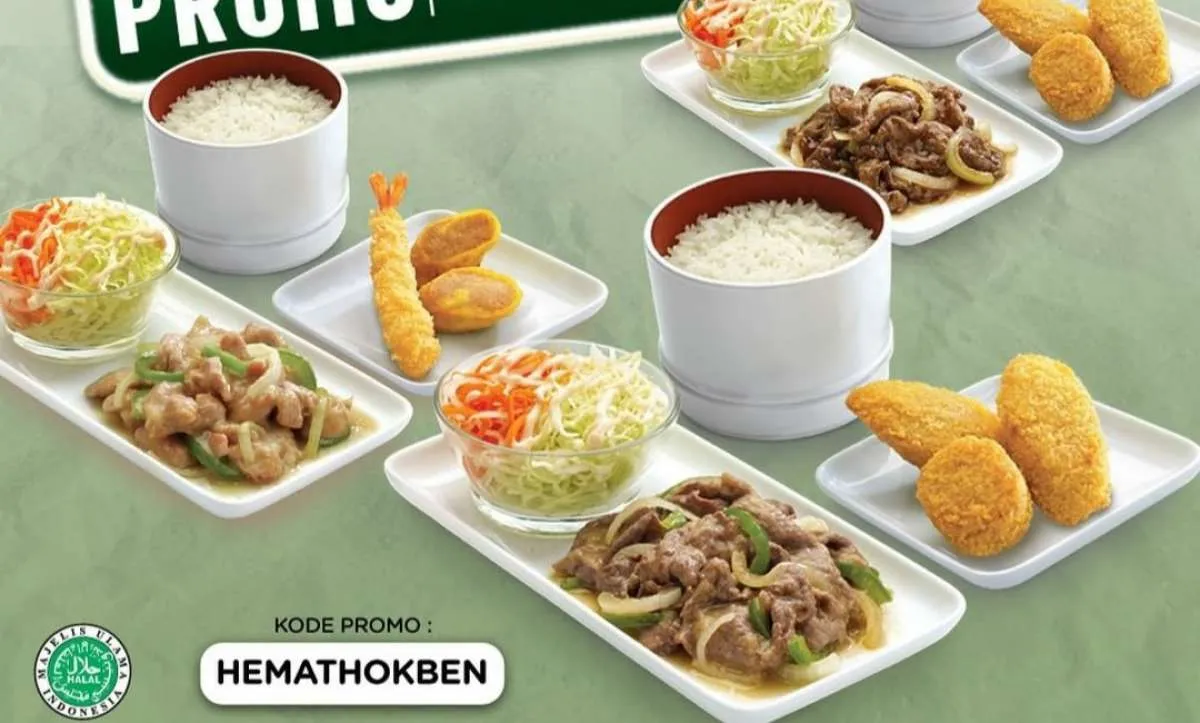 Promo Hokben Payday Juli 2022, Aneka Menu Spesial Bisa Dibeli di GrabFood dan GoFood