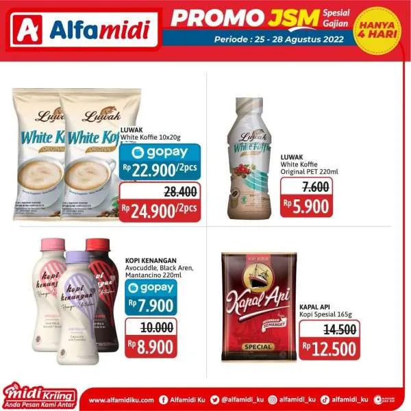 Promo JSM Alfamidi Spesial Gajian Periode 25-28 Agustus 2022