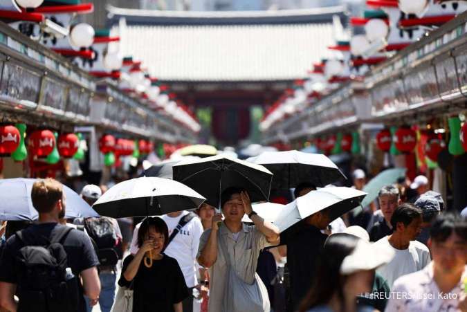 Jepang Kian Sepi, Populasi Susut Lebih 900.000 Jiwa Tahun Lalu