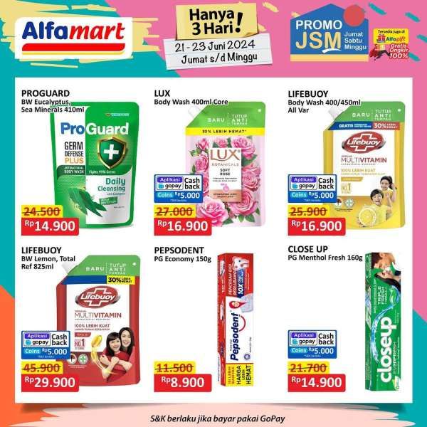 Promo JSM Alfamart 21-23 Juni 2024