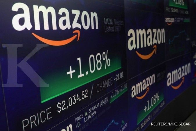 Valuasi Amazon tembus US$ 1 triliun, ini penyebabnya