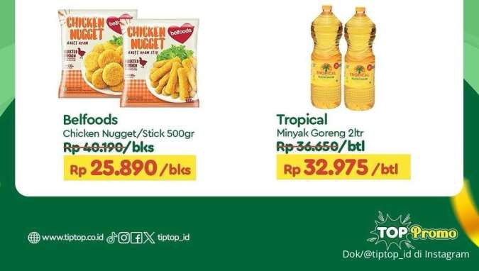 Promo Minyak Goreng Weekend di Superindo dan Tip Top Hari Ini, Tropical Harga Spesial