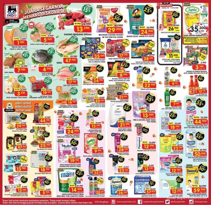 Promo Superindo Weekday 9-12 Juni 2025