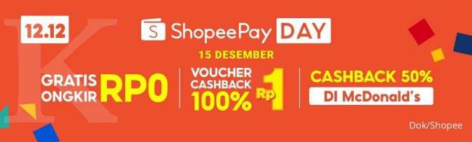 15 Desember Mendatang, McDonalds Turut Meriahkan ShopeePay Day