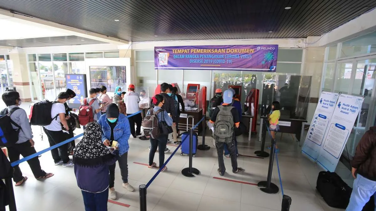Jumlah Pemudik yang Dilayanai Pelabuhan Pelindo Melonjak 4 Kali Lipat