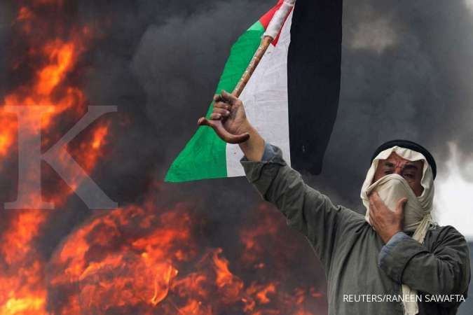 Balas Tembakan Roket, Israel Lakukan Serangan Udara di Jalur Gaza