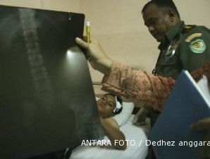 Sebagian besar korban yang cedera adalah polisi