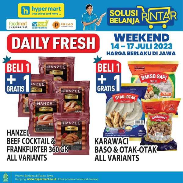 Katalog Harga Promo JSM Hypermart 14-17 Juli 2023