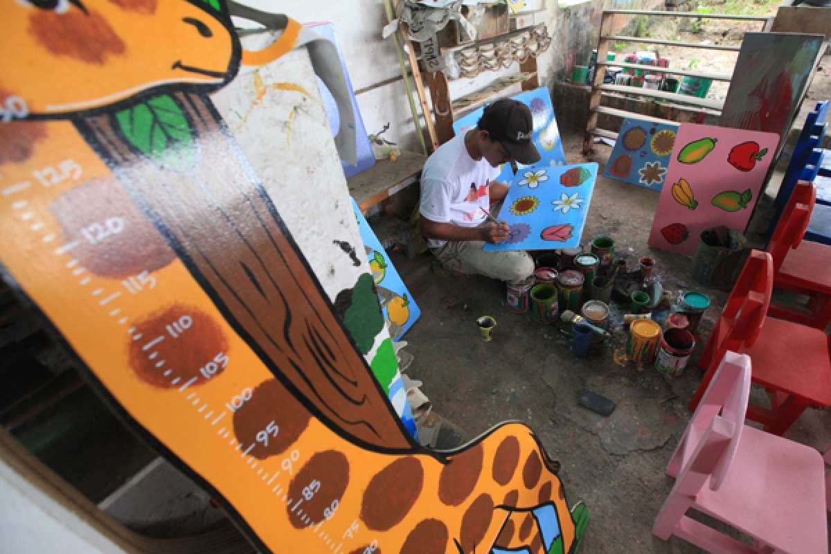 Pesanan alat peraga edukasi mulai meningkat 