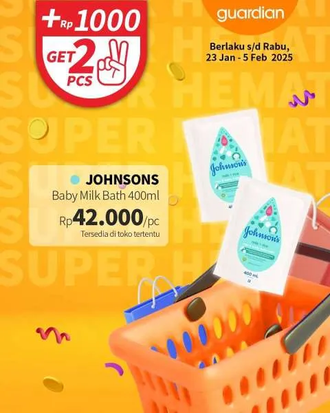 Promo Guardian Super Hemat Periode 23 Januari-5 Februari 2025