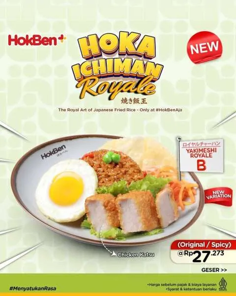 Promo HokBen Hoka Ichiman Royal B