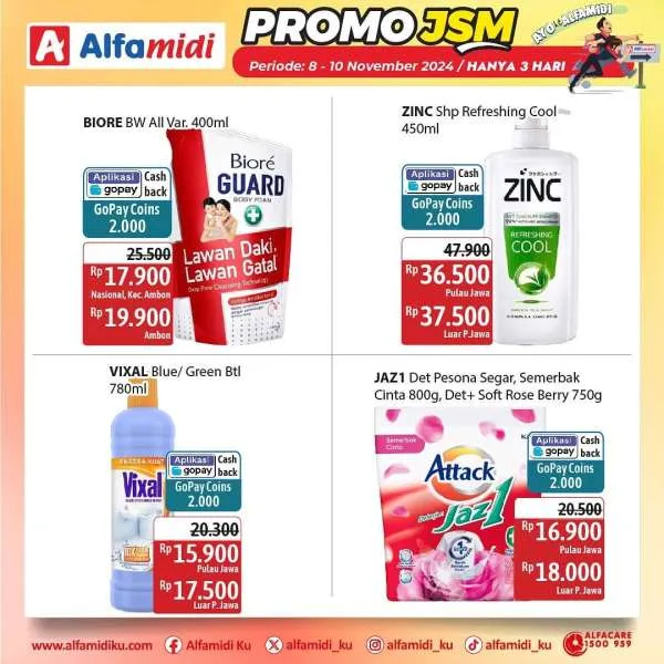 Promo JSM Alfamidi Periode 8-10 November 2024