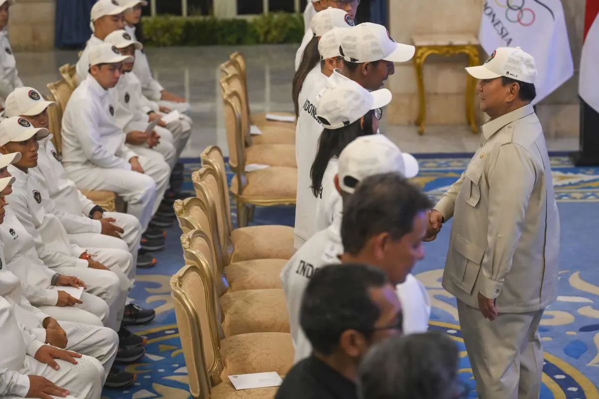 Prabowo Lepas Kontingen SEA Games 2025, Janjikan Bonus Rp 1 Miliar untuk Peraih Emas