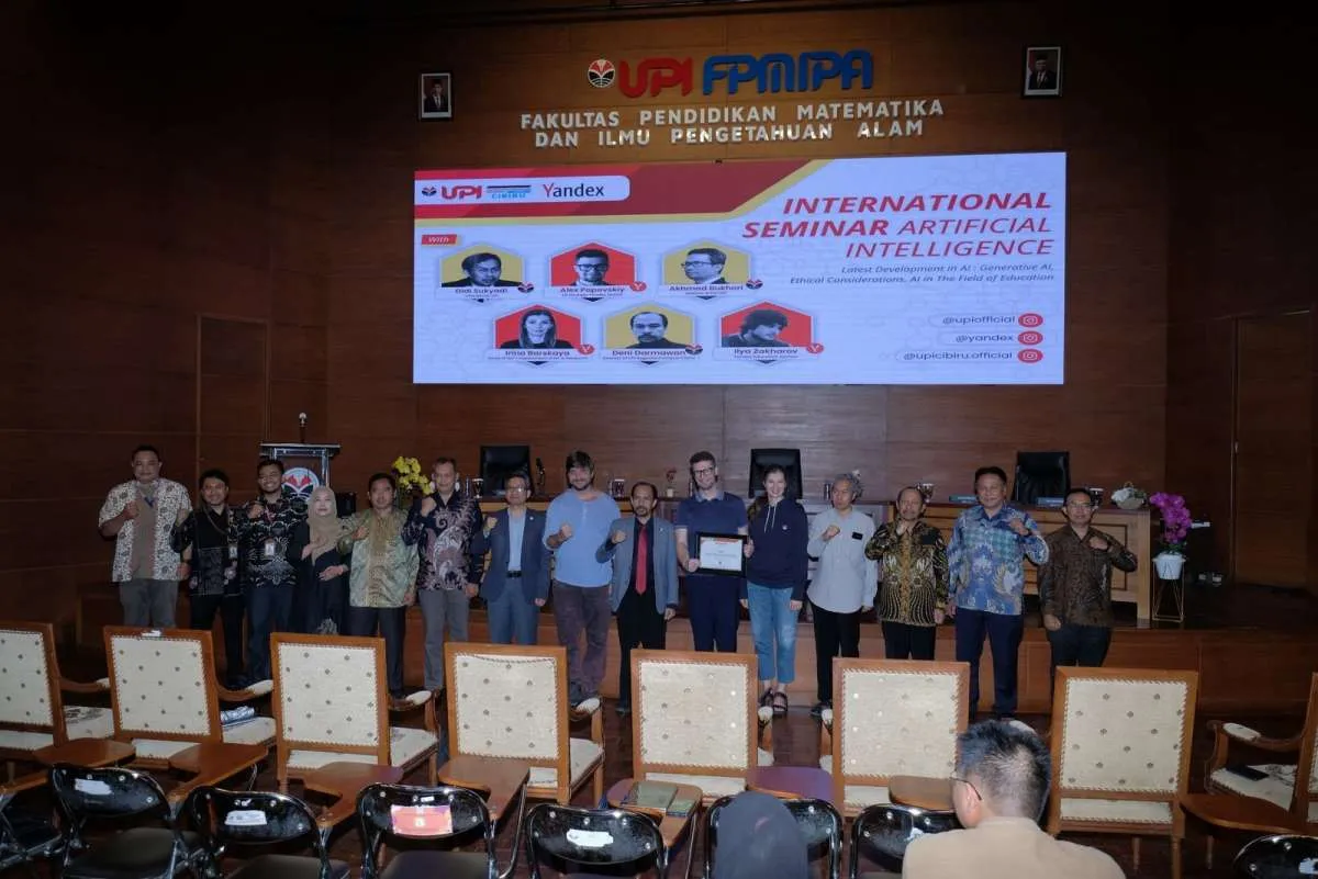 UPI & Unpad Gelar Seminar Tentang Kecerdasan Buatan & Etika Bersama Yandex