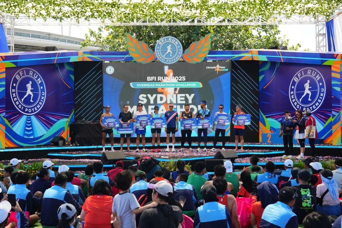 BFI RUN 2025 Antar 16 Pelari Menuju Marathon Dunia