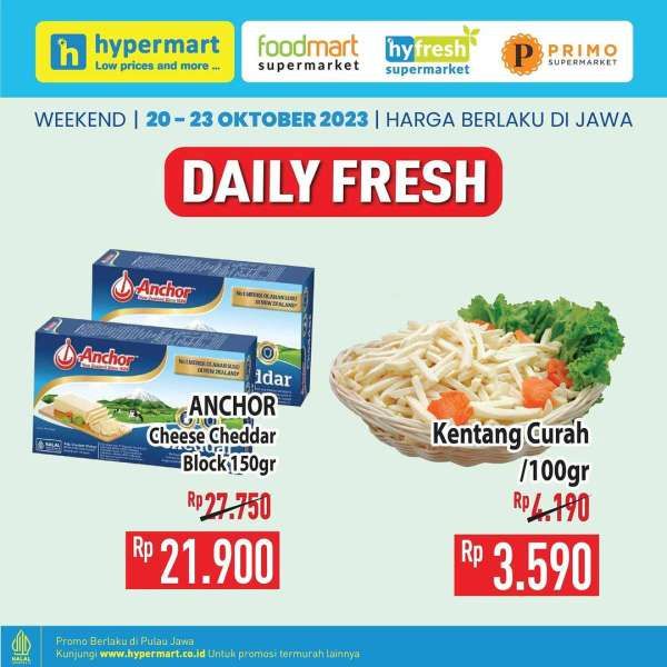 Promo JSM Hypermart Terbaru 20-23 Oktober 2023, Hyper Diskon Weekend 4 Hari