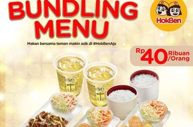 Promo HokBen Mulai Hari Ini 22 Januari 2025, Makan Berdua atau Berempat Lebih Hemat