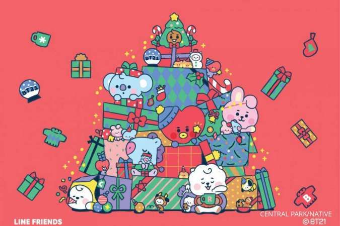 HOLIDAY TOWN: Holiday Celebration with Line Friends & BT21