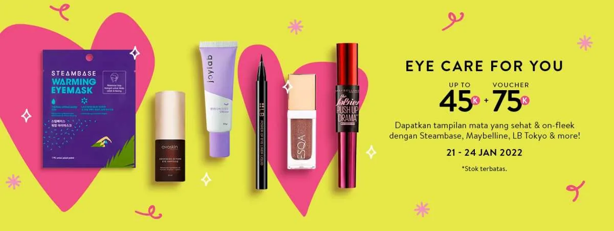 Promo Skincare & Makeup Khusus Mata di Sociolla, Ada Potongan Harga hingga Rp 45.000!