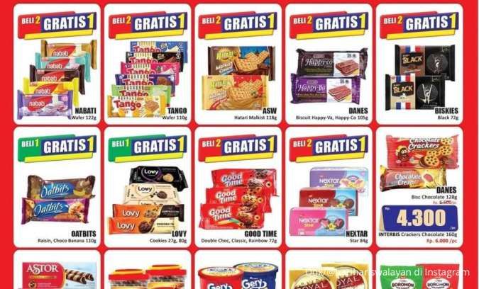 Promo Hari Hari Swalayan KJSM Hari Ini 22-25 Agustus 2024, Good Time Beli 2 Gratis 1