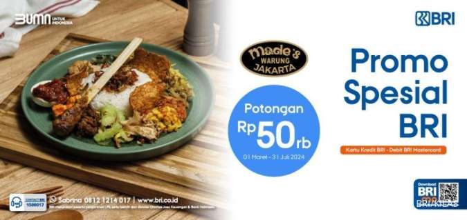 Kangen Ayam Betutu dan Masakan Bali Lainnya? Pakai Promo BRI di Made’s Warung Jakarta