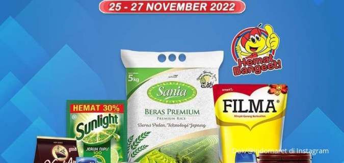 Harga Promo JSM Indomaret 25-27 November 2022, Promo Menarik Memasuki Pekan Gajian