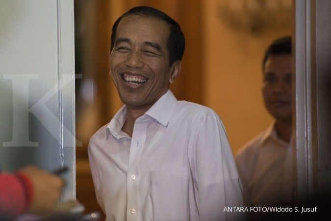 Kali pertama Jokowi injak kampus lagi