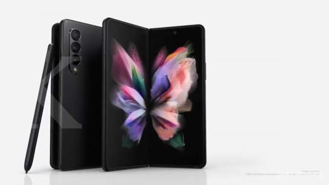 Samsung Galaxy Z Fold 3 - Harga HP Samsung Z Fold 3 resmi dibanderol Rp